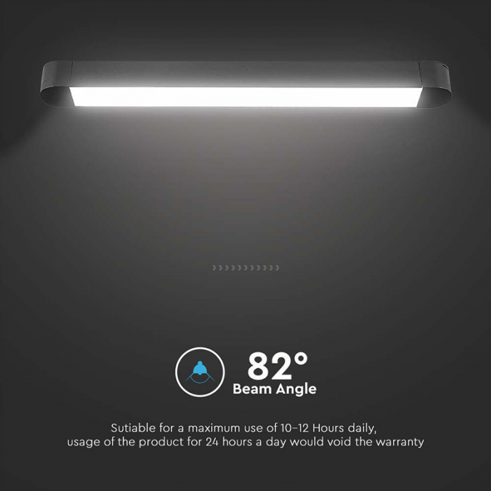 Corp led magnetic, 14w, 3000k, negru, V-TAC 10243 [11]