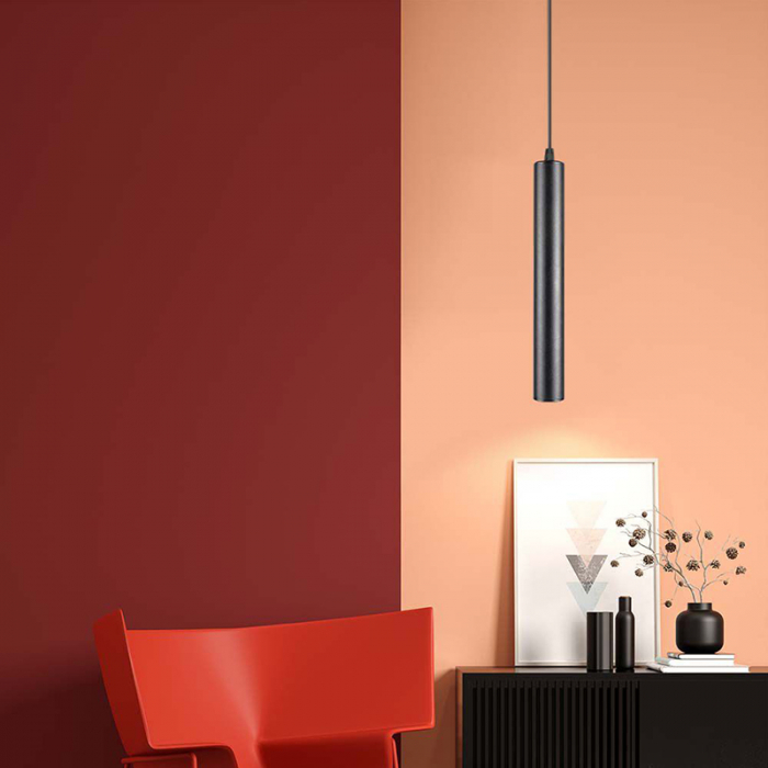 CORP LED MAGNETIC 15W 3000K - NEGRU [10]