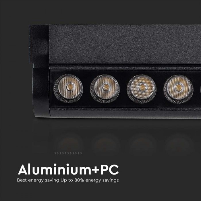 CORP LED MAGNETIC 5W 3000K - NEGRU [11]