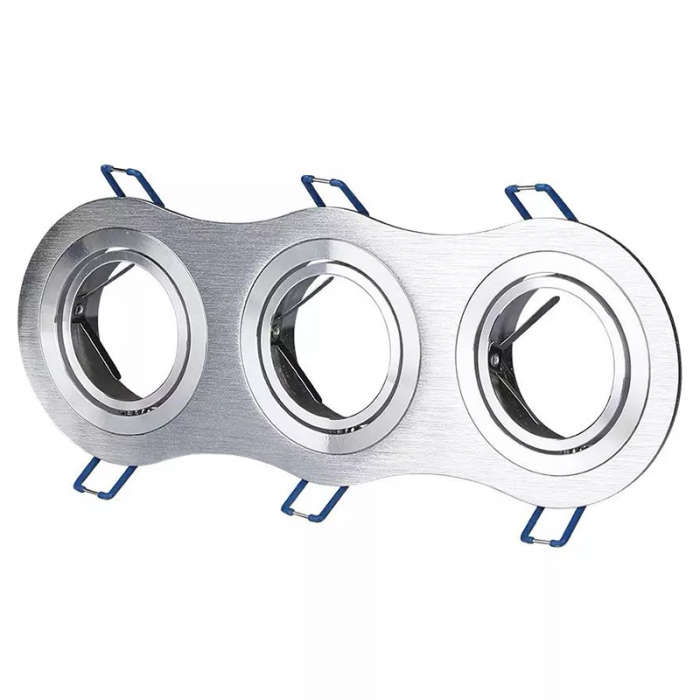 Corp spot 3xGU10, aluminiu, unghi reglabil, V-TAC, SKU-3604 [2]