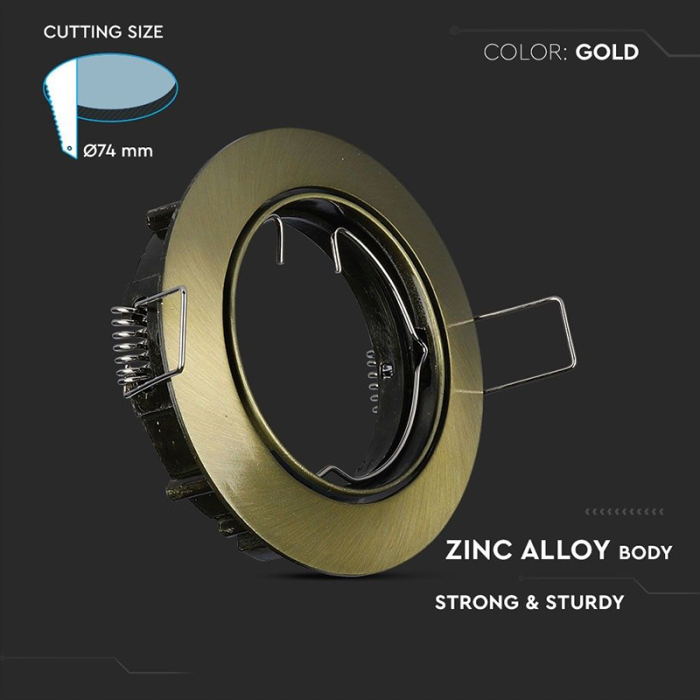 CORP SPOT GU10 - AURIU [3]