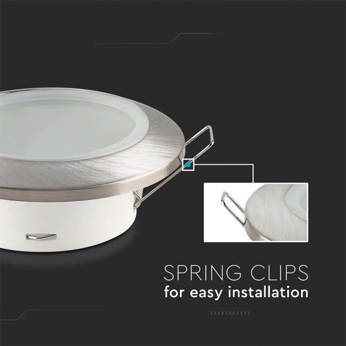 Corp spot GU10, IP44, nichel mat, V-TAC, SKU-6700 [6]