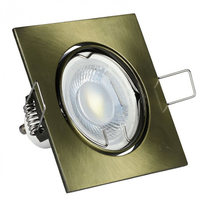 Corp spot pătrat GU10, auriu, V-TAC, SKU-8581 [6]