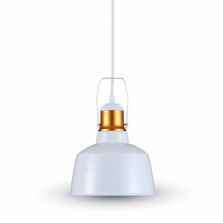 CORP SUSPENDAT PENTRU ILUMINAT MAX 60W IP20 ALUMINIU, ALB [1]