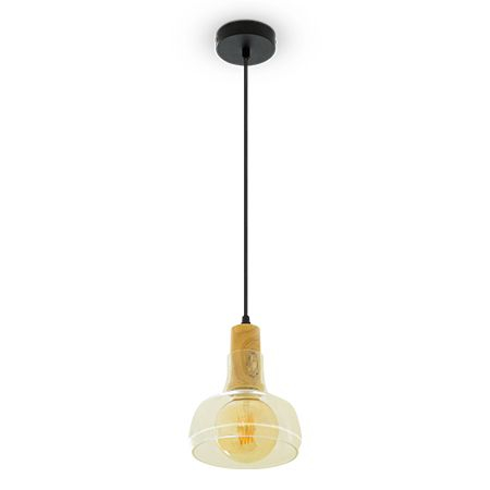 CORP SUSPENDAT PENTRU ILUMINAT MAX 60W IP20 STICLA [1]