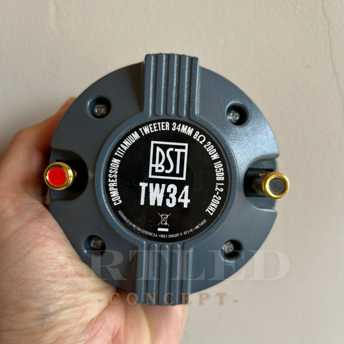 Driver Tweeter Compresie 34mm 200w 8ohm Frecvență De 1.2 KHz - 20 KHz Bst [6]