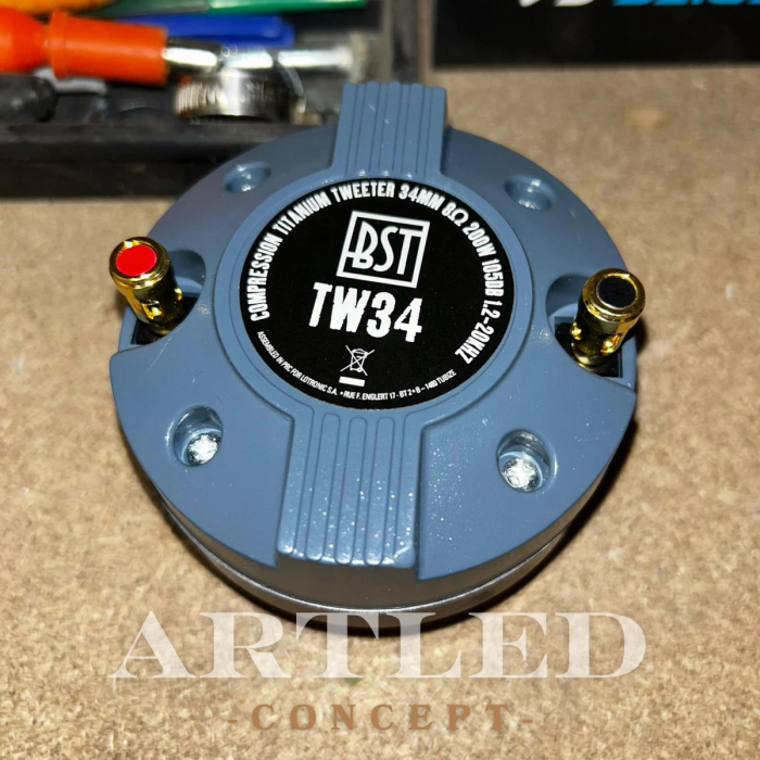 Driver Tweeter Compresie 34mm 200w 8ohm Frecvență De 1.2 KHz - 20 KHz Bst [11]