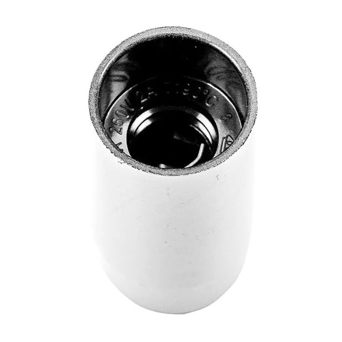 DULIE E14 IP20 PLASTIC BAKELITE ALB [4]