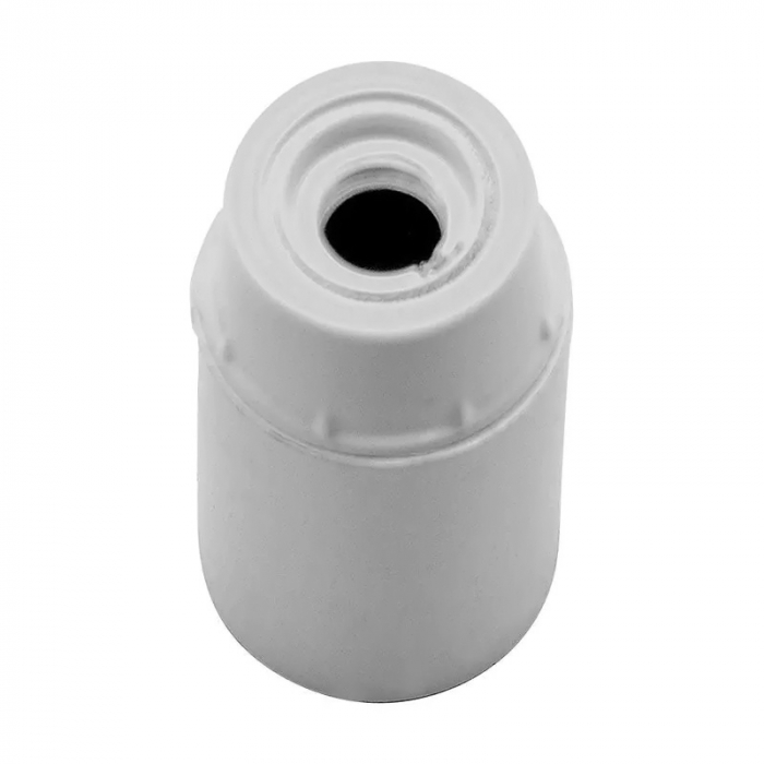 DULIE E14 IP20 PLASTIC BAKELITE ALB [2]