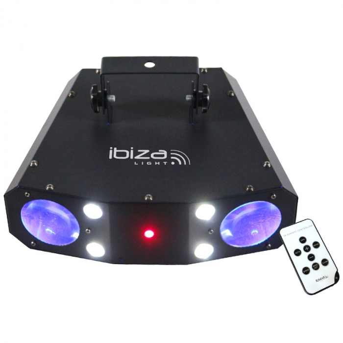 Efect Monflower LED RGBW cu Stroboscop și Laser – Iluminare dinamică și spectaculoasă pentru evenimente [2]