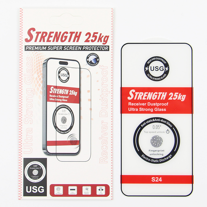 FOLIE STICLA 9D ULTRA STRONG PENTRU SAMSUNG S24 ULTRA [2]