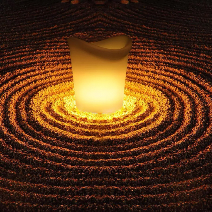 Frepiera iluminată led rgb 29x33x35cm [4]