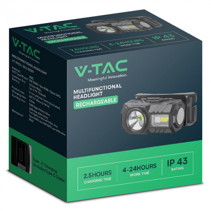 FRONTALA LED 3W + LED RGB IP43 CU INCARCARE TIP C [4]