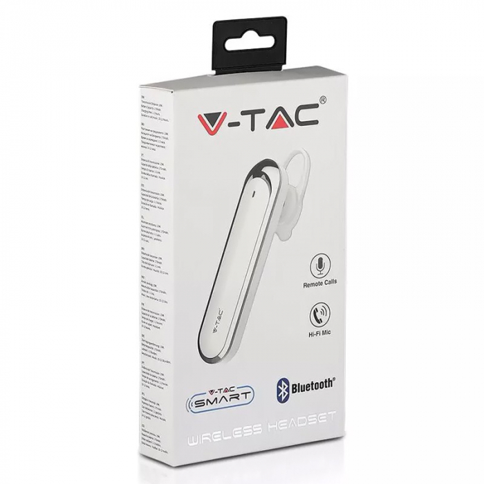 HEADSET BLUETOOTH 170MAH - ALB [6]
