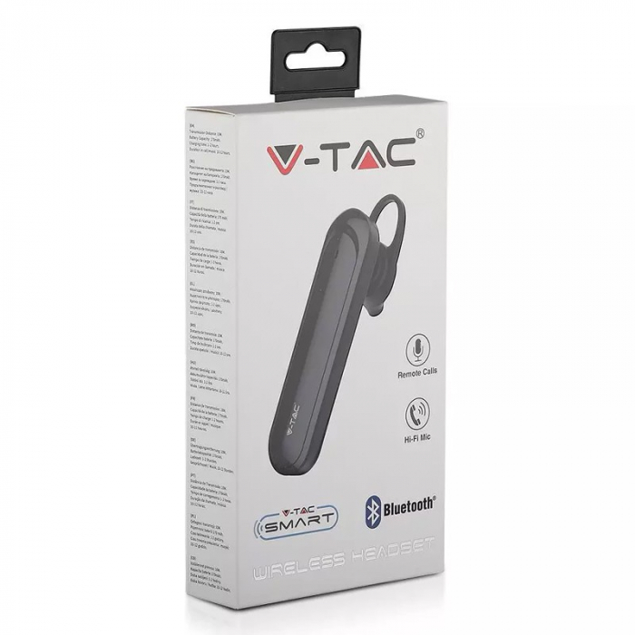 HEADSET BLUETOOTH 170MAH - NEGRU [6]