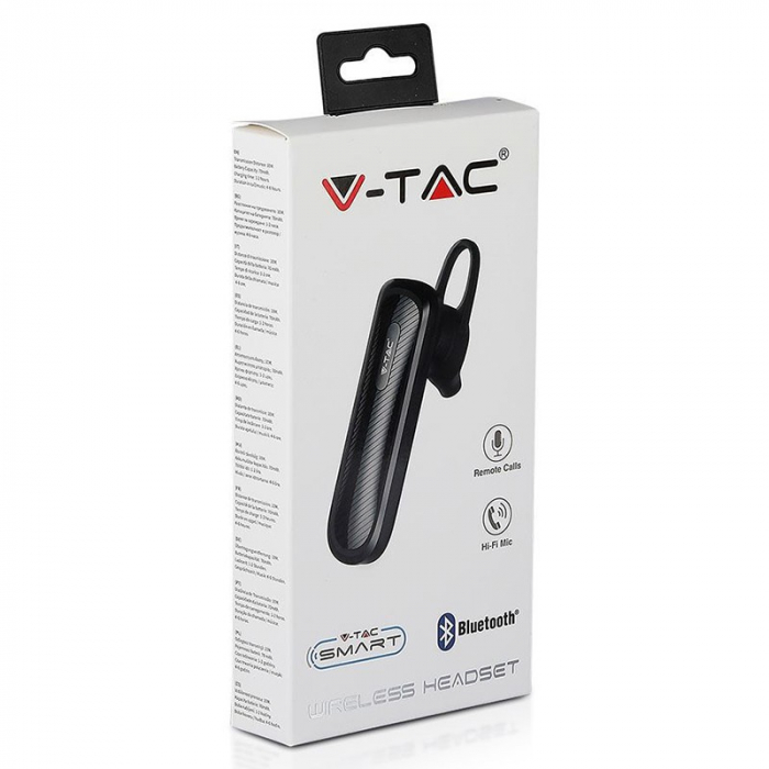 HEADSET BLUETOOTH - NEGRU [6]