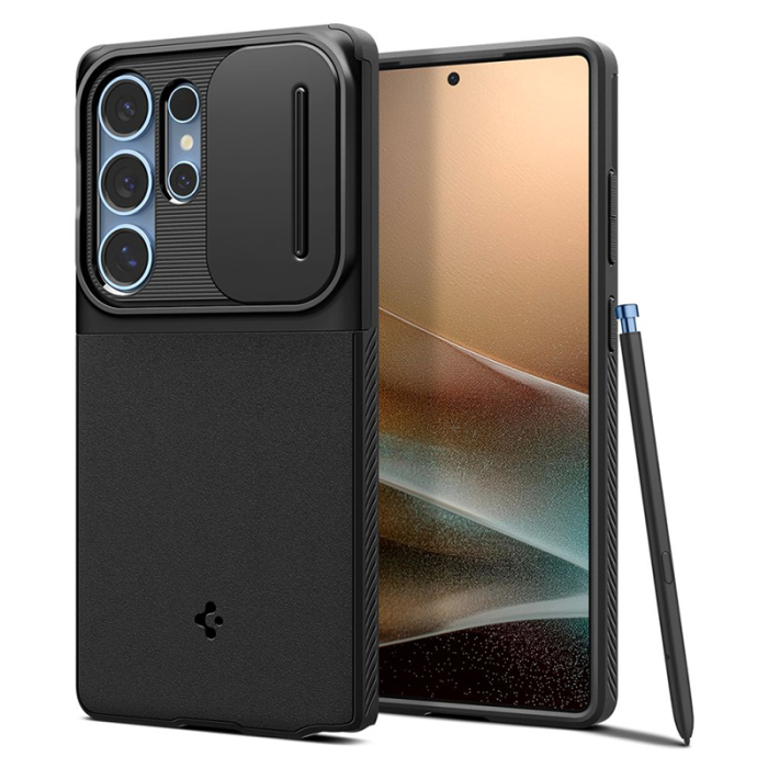HUSA PROTECTIE SILICON SAMSUNG S25 ULTRA - NEGRU [2]