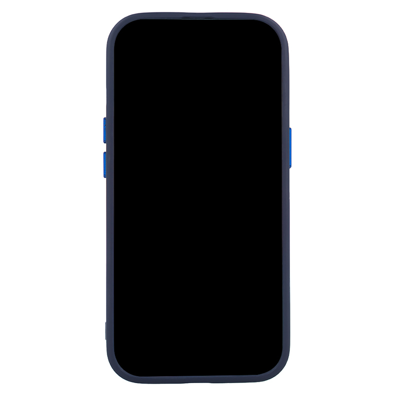 HUSA SILICON PENTRU IPHONE 17 PRO MAX CU INEL - ALBASTRU NAVY [4]