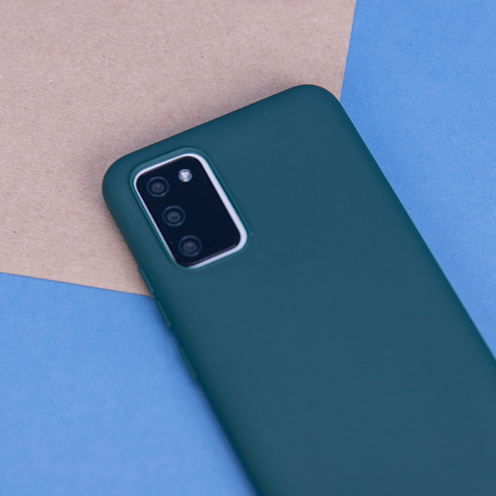 HUSA SILICON PENTRU SAMSUNG A55 5G - VERDE MAT [6]