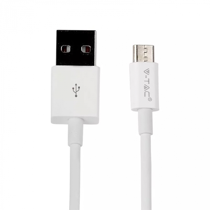 INCARCATOR 2.1A CU CABLU MICRO USB - ALB [3]