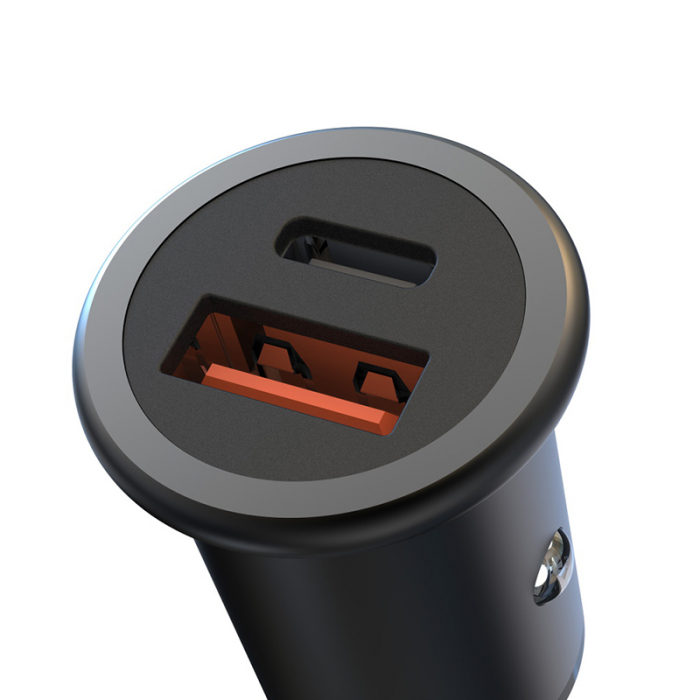 INCARCATOR AUTO 20W 3.0 PD USB-C + USB [4]