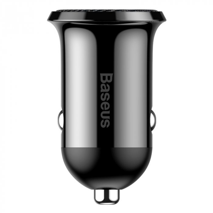 INCARCATOR AUTO 2XUSB 4.8A BASEUS - NEGRU [2]