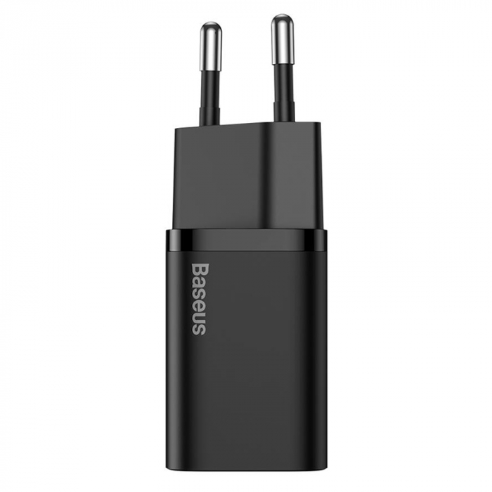 INCARCATOR RETEA 1XUSB-C SUPER FAST CHARGE PD 30W BASEUS - NEGRU [2]