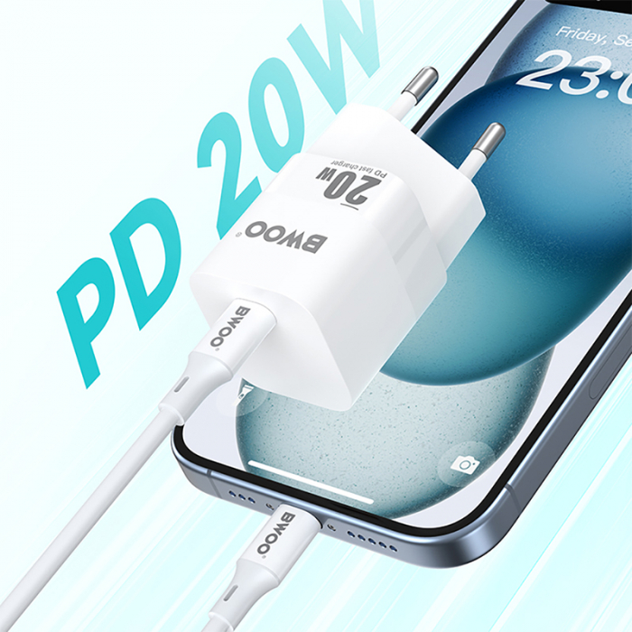 INCARCATOR RETEA 20W USB C - ALB [6]