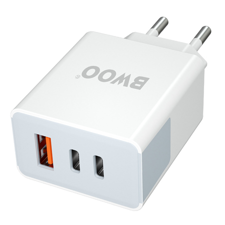 INCARCATOR RETEA 40W 2XUSB-C + USB [1]