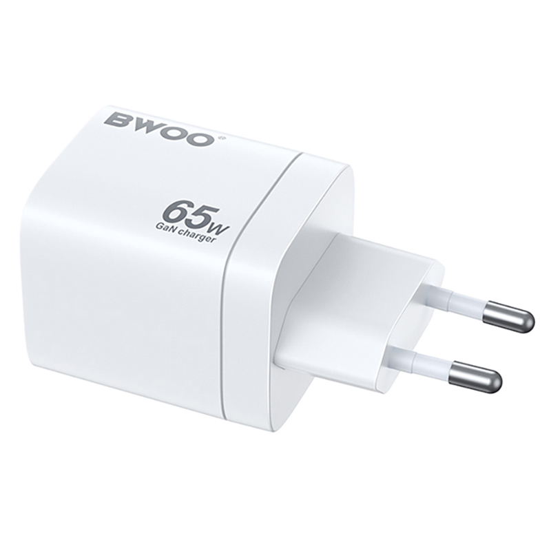 INCARCATOR RETEA PD+QC 2XUSB-C + USB-A 3.0 PD 2.4A 65W - ALB [4]