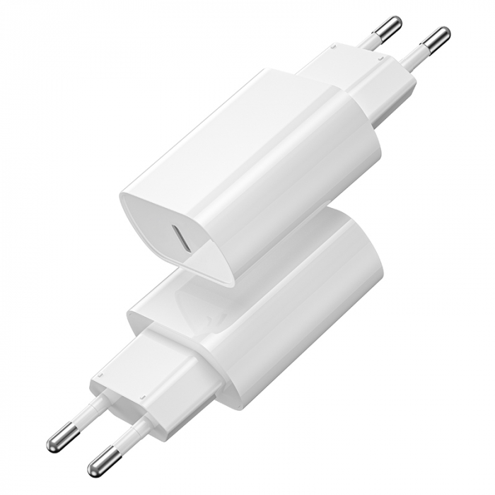 INCARCATOR RETEA USB-C FAST CHARGE PD 20W - ALB [4]