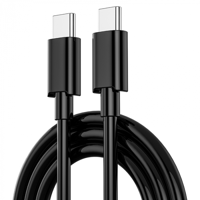 INCARCATOR RETEA USB + USB-C PD QC 20W + CABLU LIGHTNING -NEGRU [2]