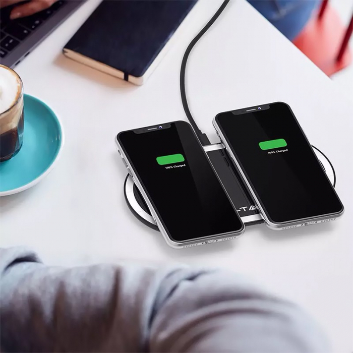 INCARCATOR WIRELESS 3A- NEGRU/ALB [4]