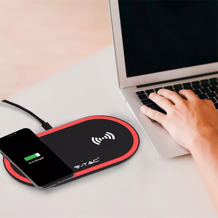 INCARCATOR WIRELESS 3A - NEGRU/ROSU [3]