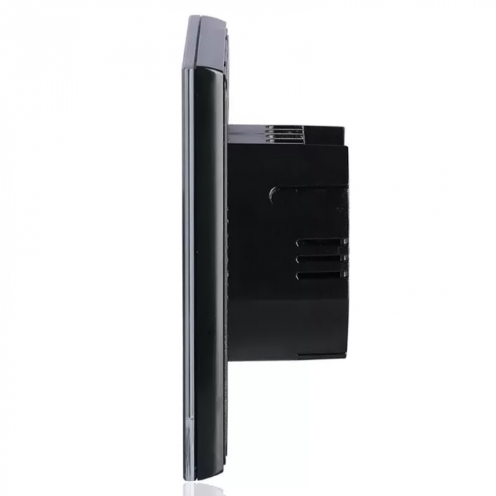 INTRERUPATOR DUBLU DIN STICLA CU TOUCH, NEGRU [3]