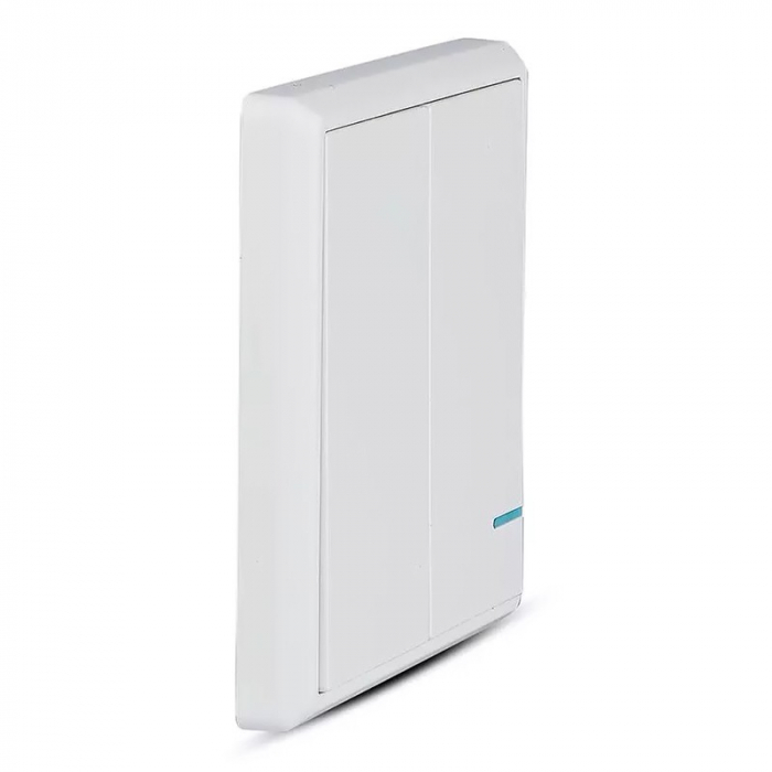 INTRERUPATOR DUBLU WIRELESS IP54 [5]