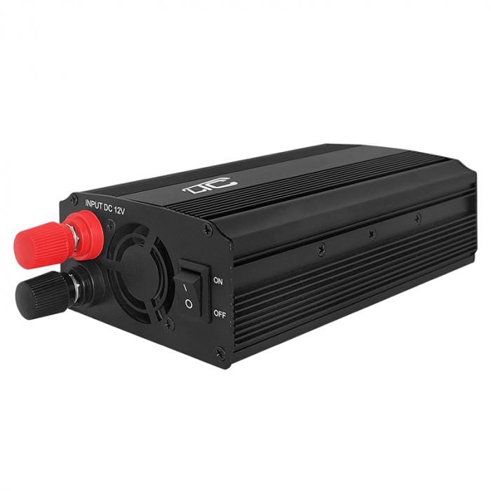 INVERTOR 12V/230V 50HZ 600/1200W 2XUSB 5V 2.4A [2]