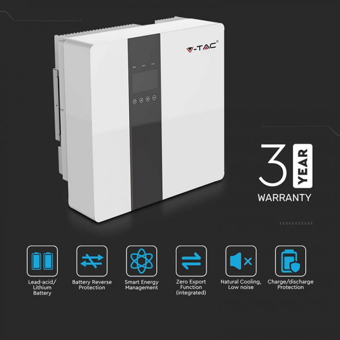 INVERTOR SOLAR 3.6KW HYBRID ON GRID/OFF GRID MONOFAZAT IP65 [7]