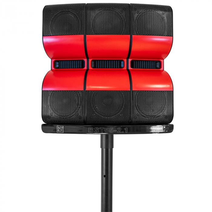 KIT 2.1 SUBWOOFER 18''/46CM + 2 SATELITI 4''/10CM 1200W RMS [3]