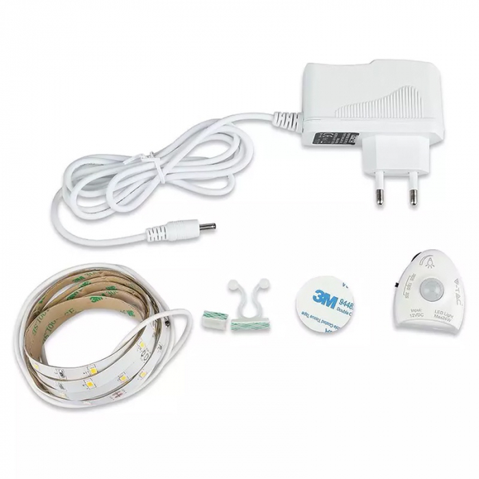 KIT BANDA LED CU SENZOR MISCARE PENTRU ILUMINAT PAT 3000K(SINGLE) [3]