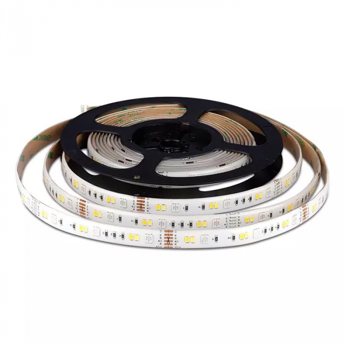 Kit banda led smart smd5050 54led/m rgb+ww+dw+cw 12v ip65 5m V-tac [3]