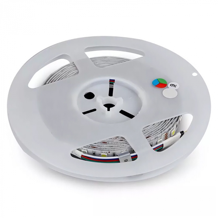 Kit banda led smart smd5050 rgb+w 60led/m ip20 5m V-tac [4]