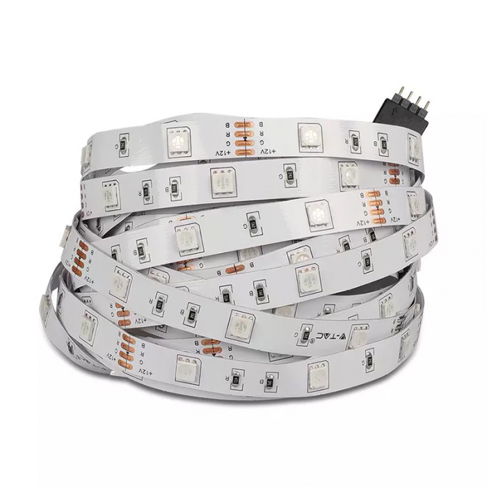 KIT BANDA LED SMD5050 30LED/M RGB IP20 10M [3]