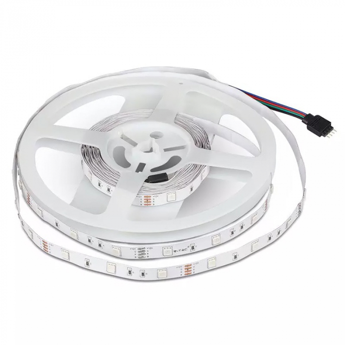 KIT BANDA LED SMD5050 30LED/M RGB IP20 10M [2]