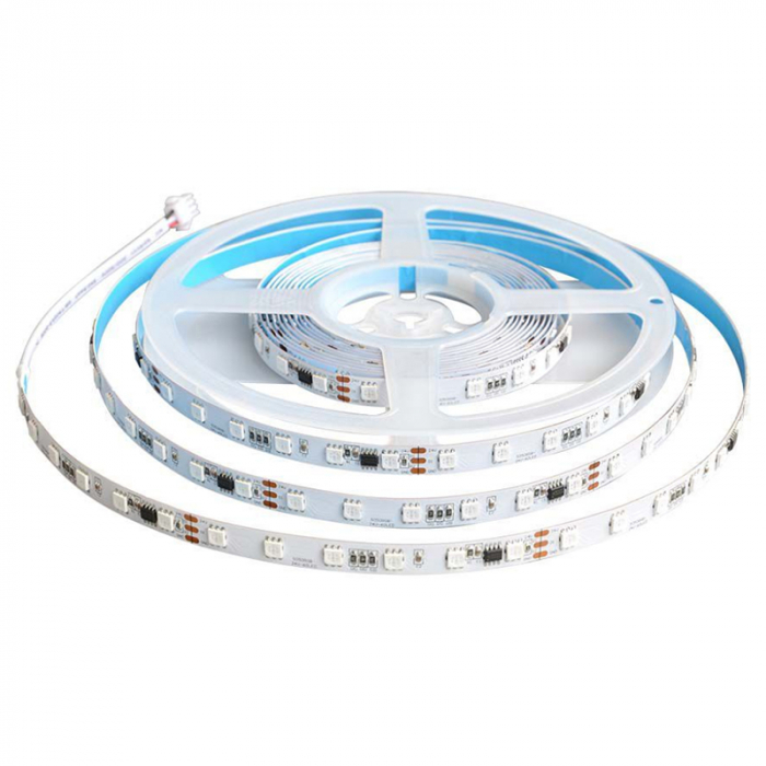 Kit banda led smd5050 5m 24v rgb ip20 V-tac [2]