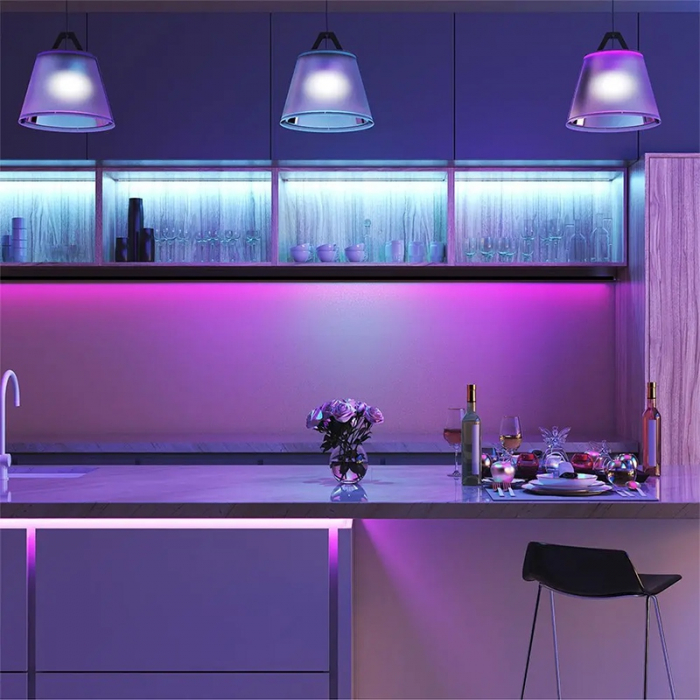 Kit banda led smd5050 rgb 60led/m ip20 5m V-tac [8]