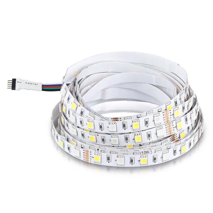 KIT BANDA LED SMD5050 RGB+W 6000K 60LED/M IP20 5M [4]