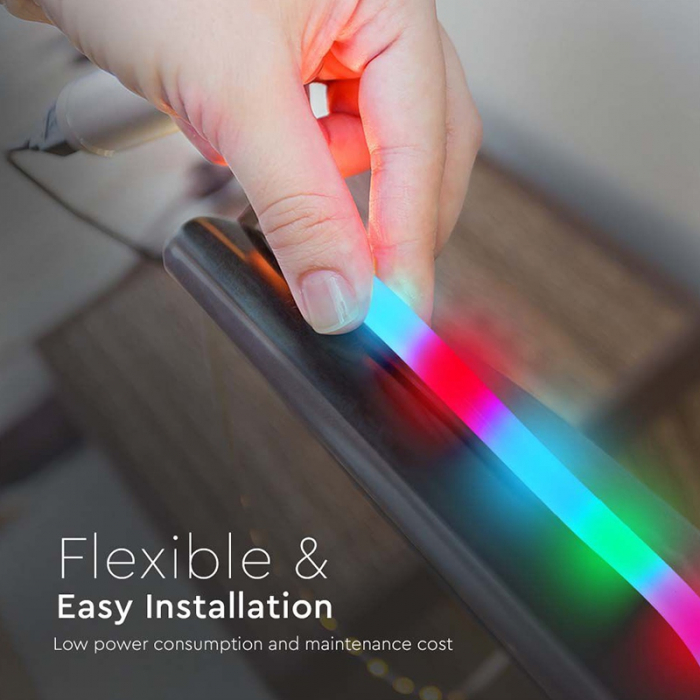 KIT NEON FLEX RGB 5M 24V IP20 [5]