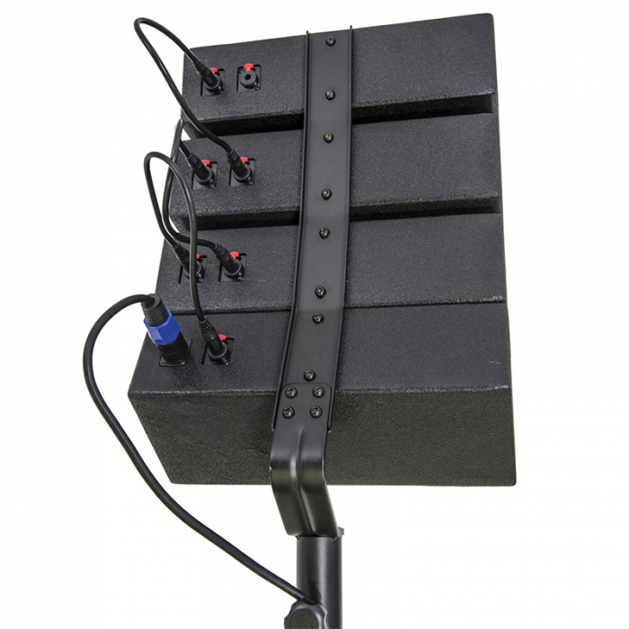 KIT SUBWOOFER 18"/46CM 500W + 2 SATELITI 4"/10CM 200W RMS BST [4]