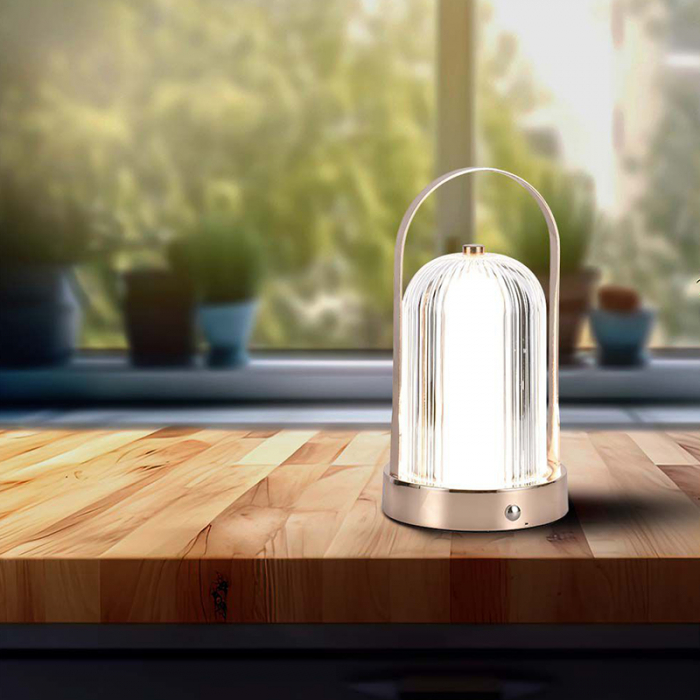 LAMPA BIROU 3IN1 CU ACUMULATOR 1800MAH - ANTIQUE BRONZE [8]
